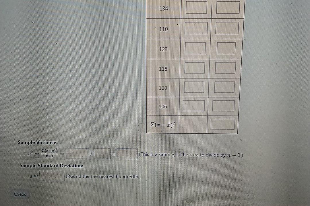 Solved The following is data from a sample:{115, 128, 144, | Chegg.com