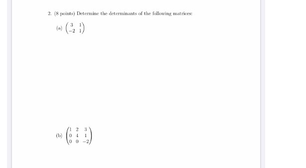Solved For each problem, please clearly show all work and | Chegg.com
