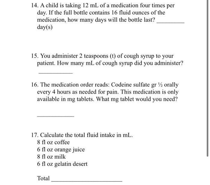 Milliliters per hotsell fluid ounce