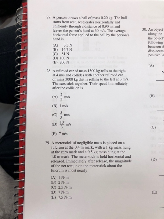 25. A block of mass m is pulled across a rough