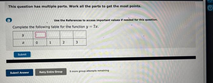 Solved This question has multiple parts. Work all the parts | Chegg.com