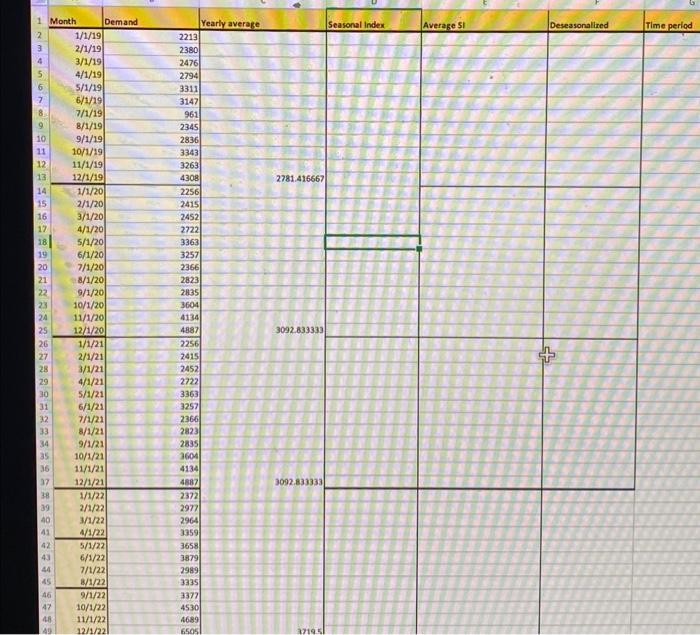 Solved What Is The Calculated Value Of The 3-year Total 