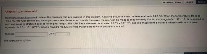 Solved Chapter 12 Problem 020 Mult Exam review the concept | Chegg.com