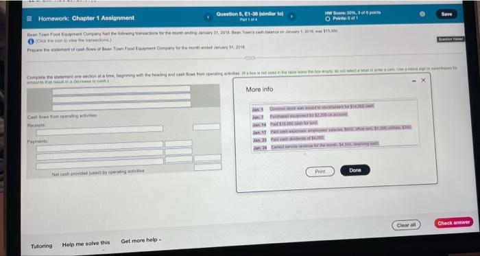 Solved Save = Homework Chapter 1 Ansignment Question, E1-50 | Chegg.com