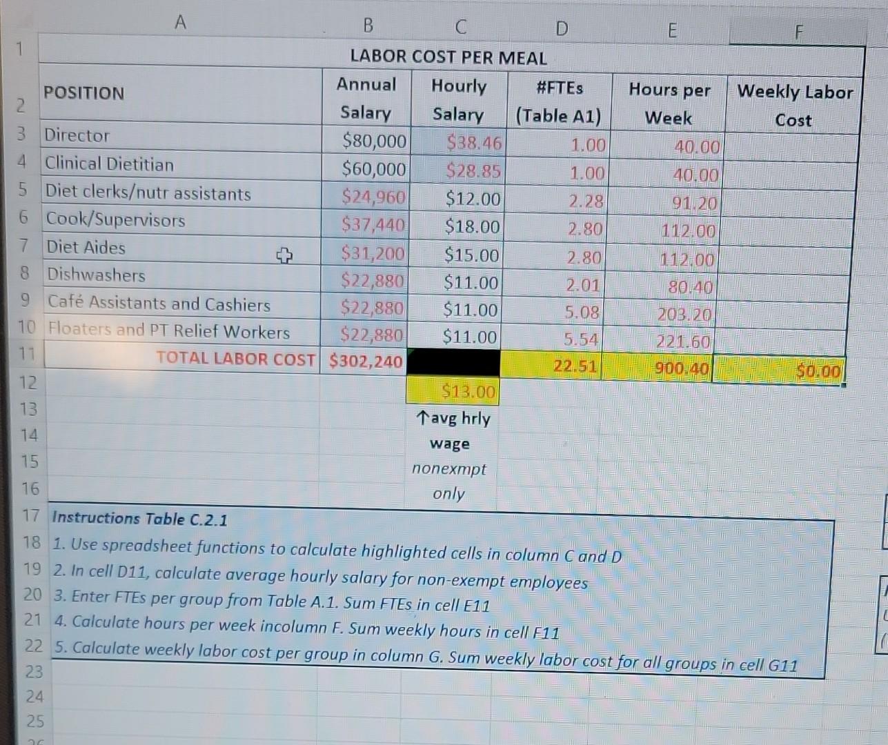 solved-1-use-spreadsheet-functions-to-calculate-highlighted-chegg