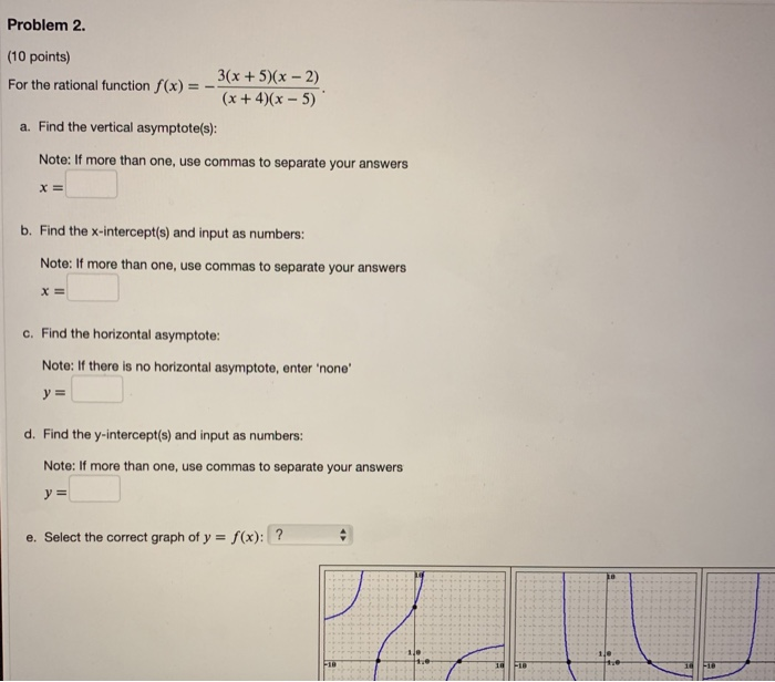 Solved Problem 1. (10 points) Solve the inequality and | Chegg.com