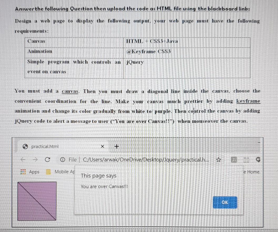 Answer The Following Question Then Upload The Code As Chegg Com