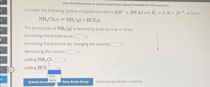 Solved Consider The Following System At Equilibrium Where | Chegg.com