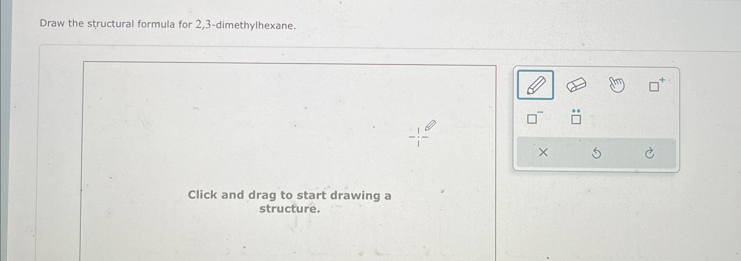 Solved Draw the structural formula for | Chegg.com