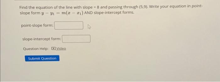 the slope of the standard form equation 5x y 12 is