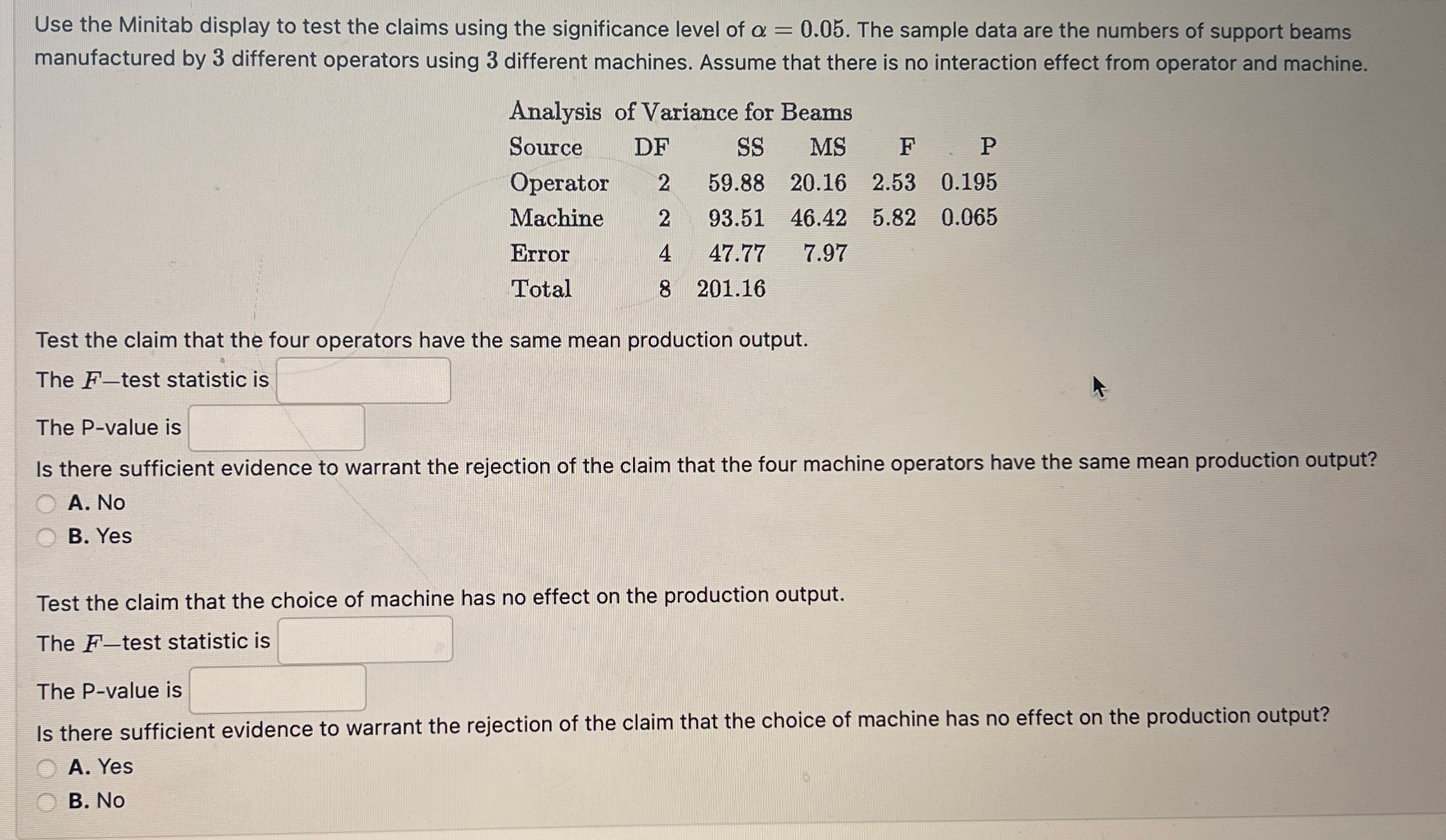 Solved Use the Minitab display to test the claims using the | Chegg.com