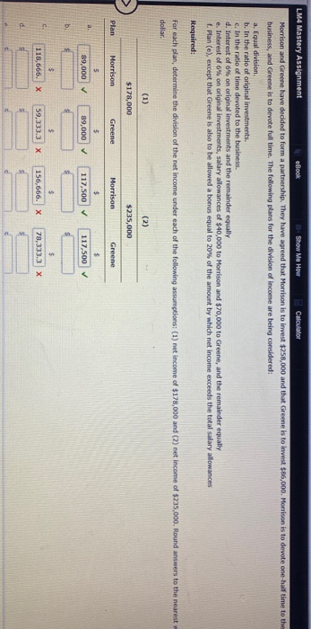 Solved LM4 Mastery Assignment eBook Show Me How Calculator | Chegg.com