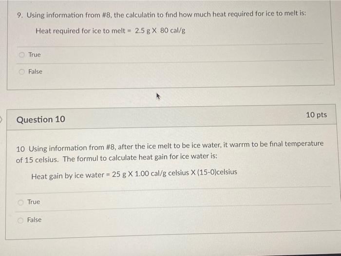 Solved Using this information to answer question #6 and #7 | Chegg.com