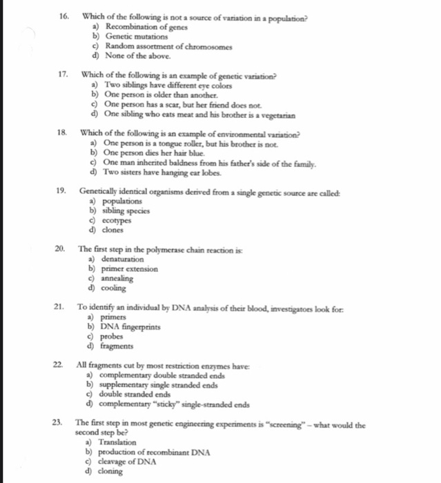 Solved 16. 19. Which of the following is not a source of | Chegg.com