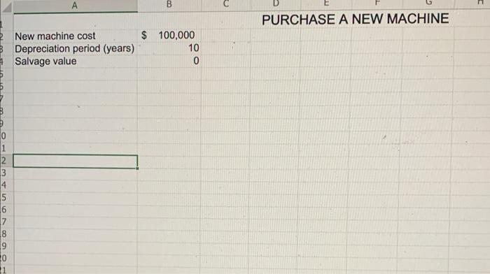 Solved A factory is considering the purchase of a new | Chegg.com