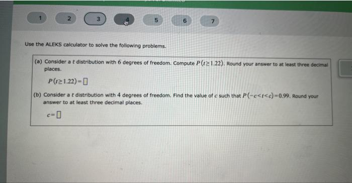Solved Use the ALEKS calculator to solve the following | Chegg.com