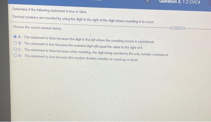 Solved Question 3, 1.2.CVC4 Determine if the following | Chegg.com