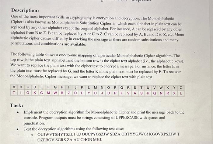 Description: One of the most important skills in | Chegg.com