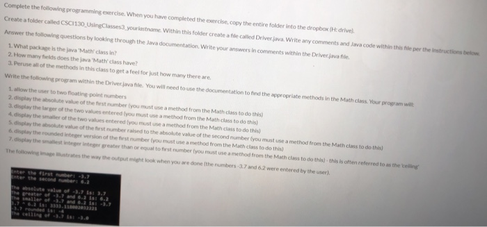 Solved Complete the following programming exercise. When you | Chegg.com