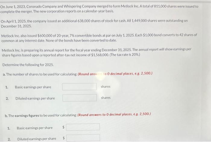 Solved On June 1, 2023, Coronado Company and Whispering