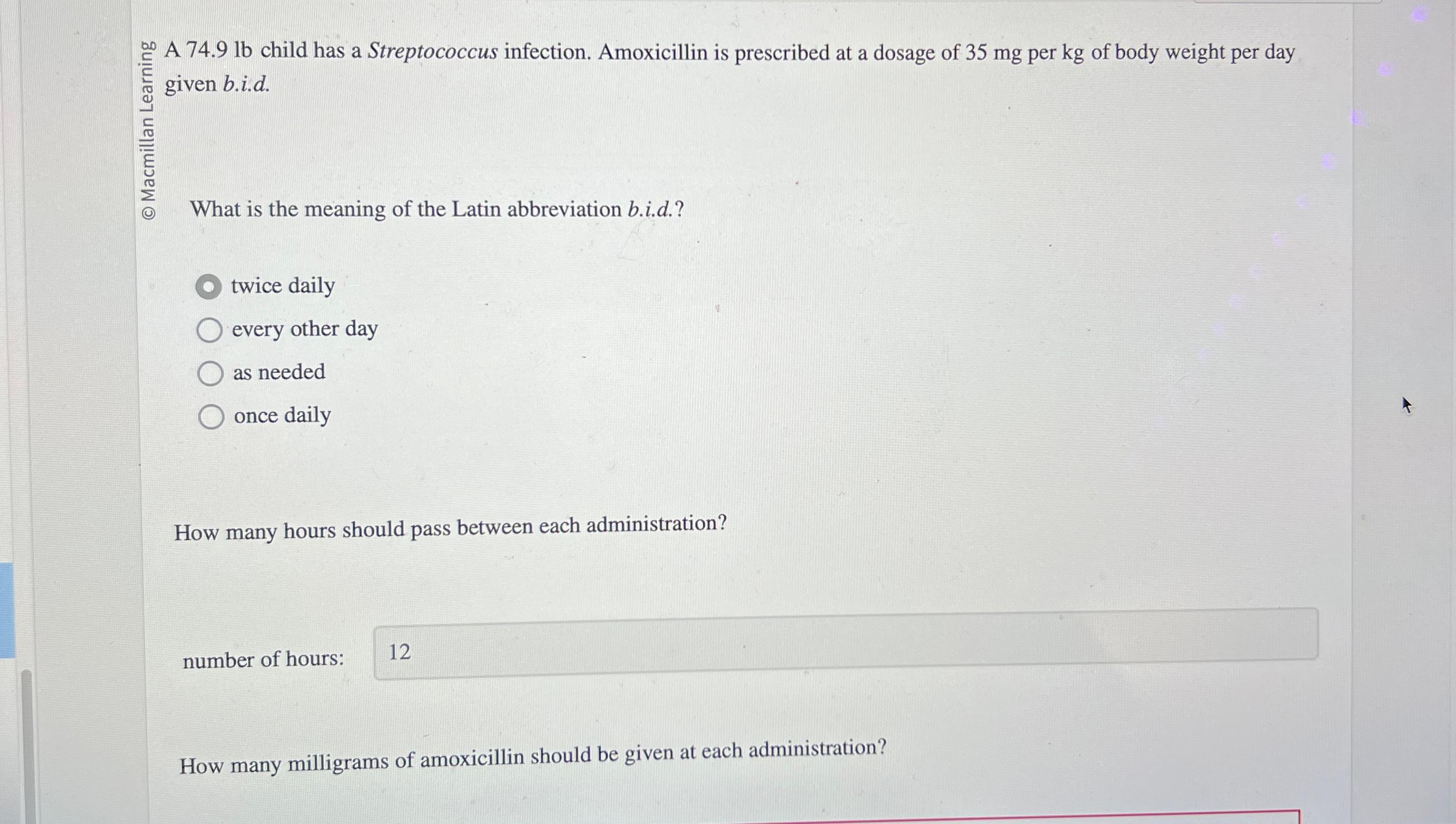 solved-how-many-milligrams-of-amoxicillin-should-be-given-at-chegg