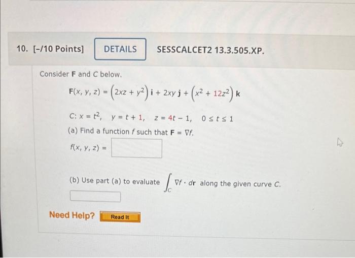 Solved Consider F and C below. | Chegg.com