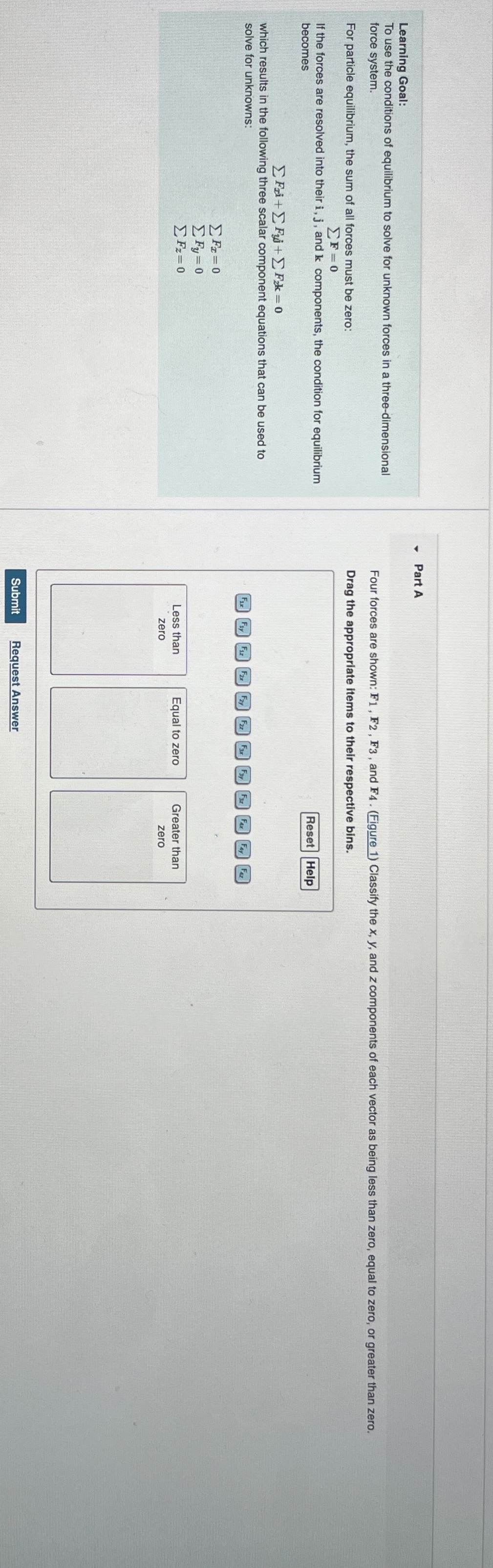 Learning Goal:To use the conditions of equilibrium to | Chegg.com