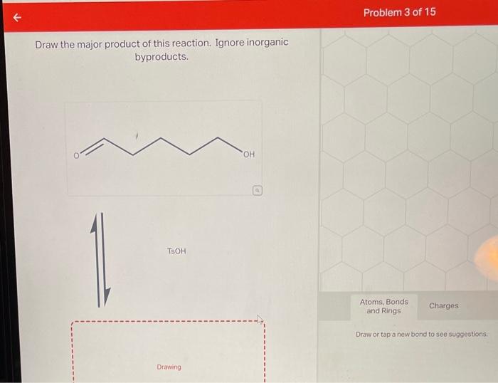 Solved Draw the major product of this reaction. Ignore | Chegg.com