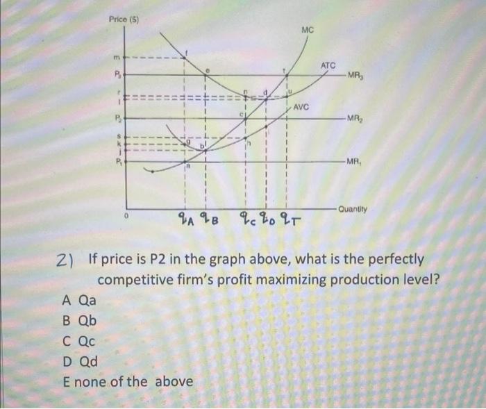 [Solved]: All the questions are from the same graph 2) If pr
