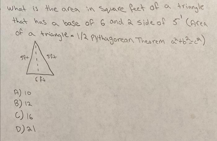 solved-what-is-the-area-in-square-feet-of-a-triangle-that-chegg