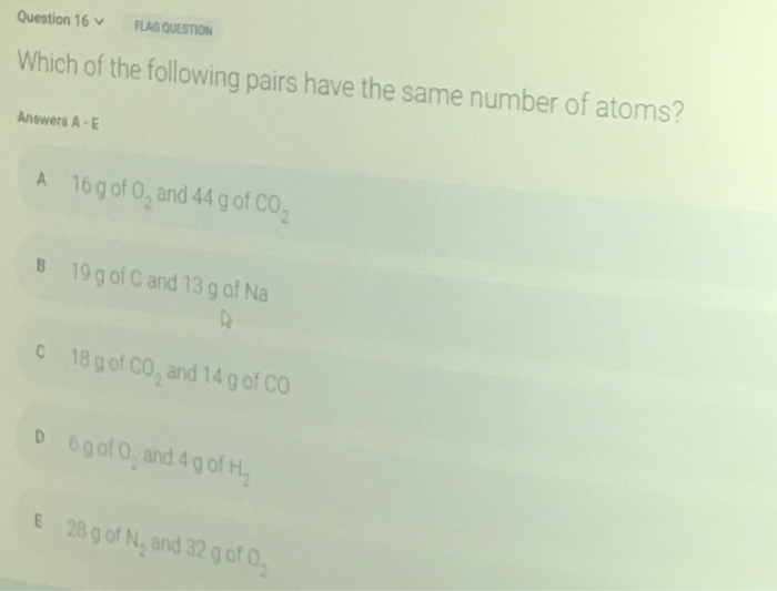 Solved Question 15 Fuld Ouestion Which Of The Following W Chegg Com