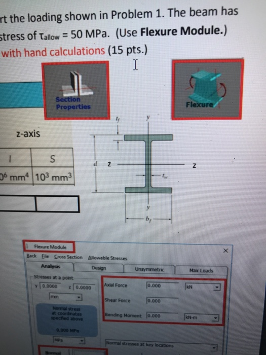 Solved Determine If An A-992 W250 X 58 (AISC Metric) Beam | Chegg.com