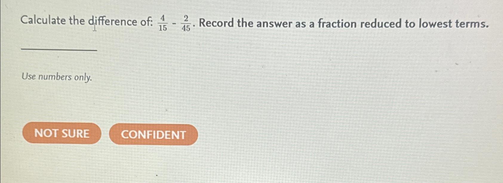 Solved Calculate the difference of 415245. ﻿Record the