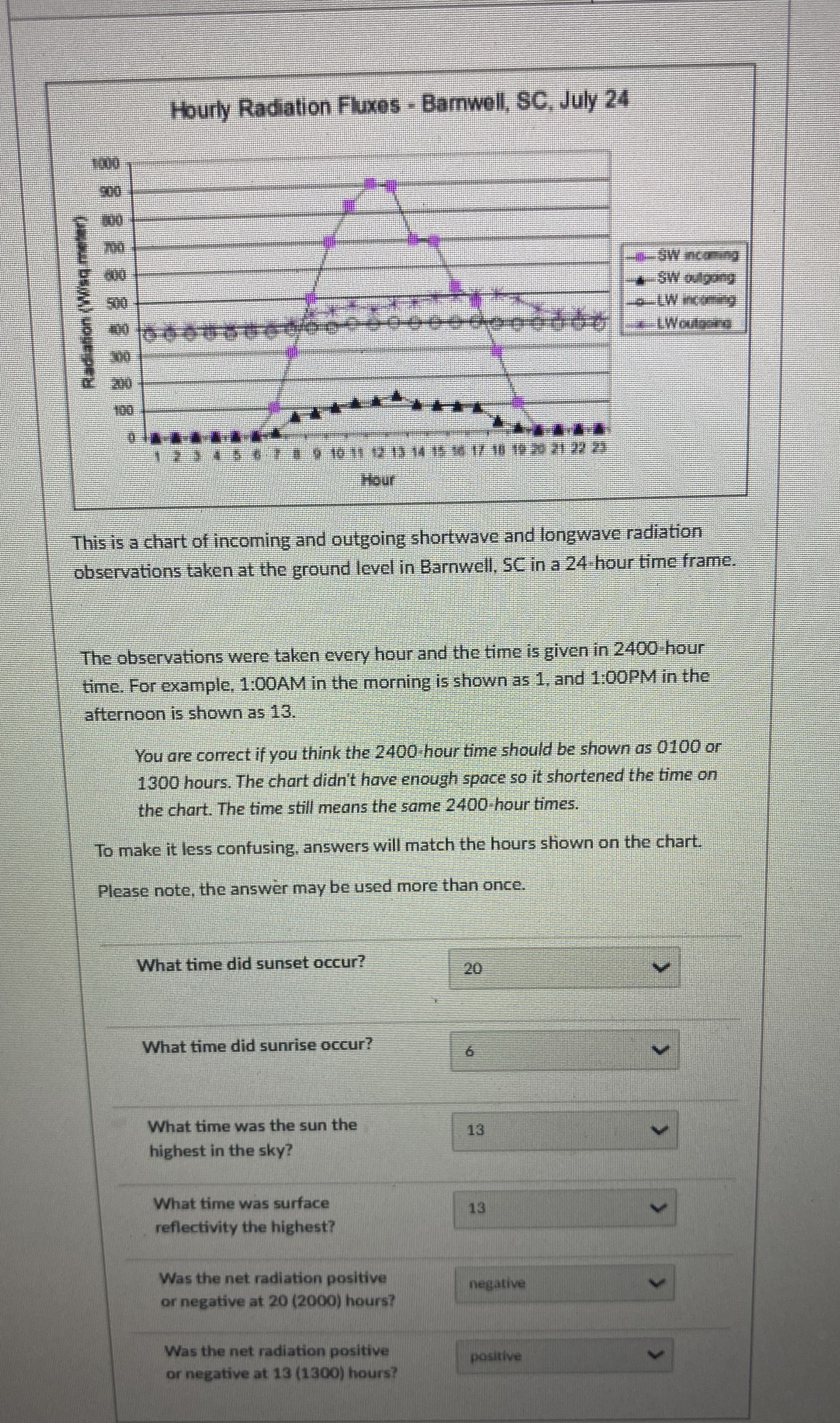 Solved I need help, some were incorrect. Please state the | Chegg.com