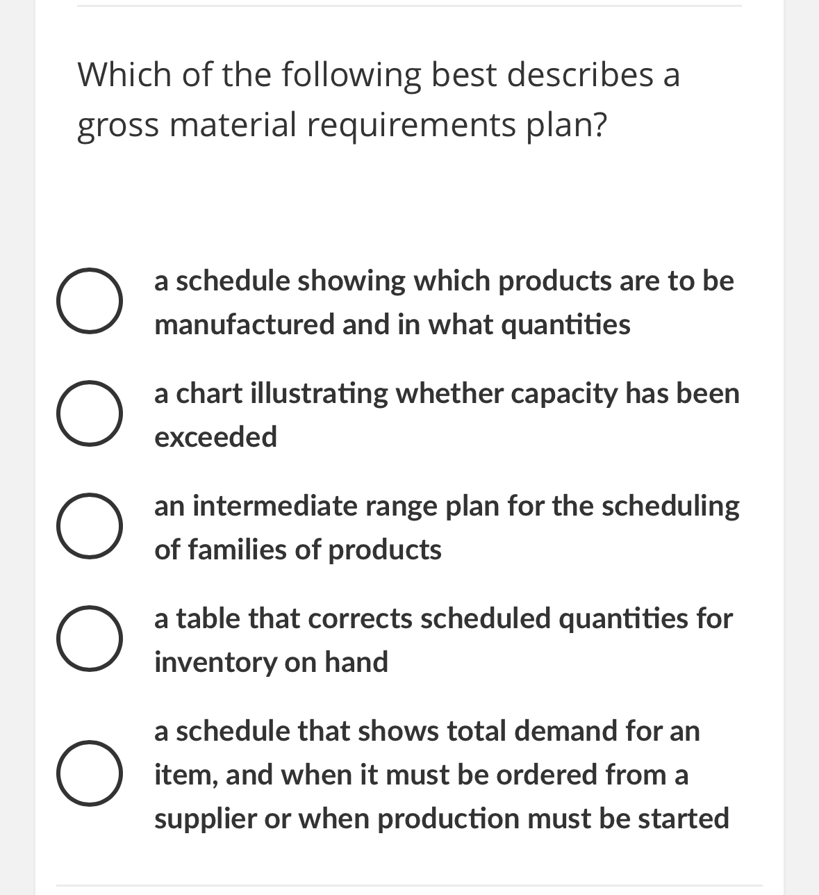 Solved Which of the following best describes a gross | Chegg.com