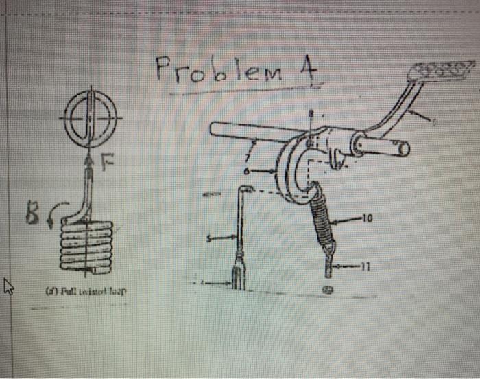 4. The extension spring holds the dutch pedal in the | Chegg.com