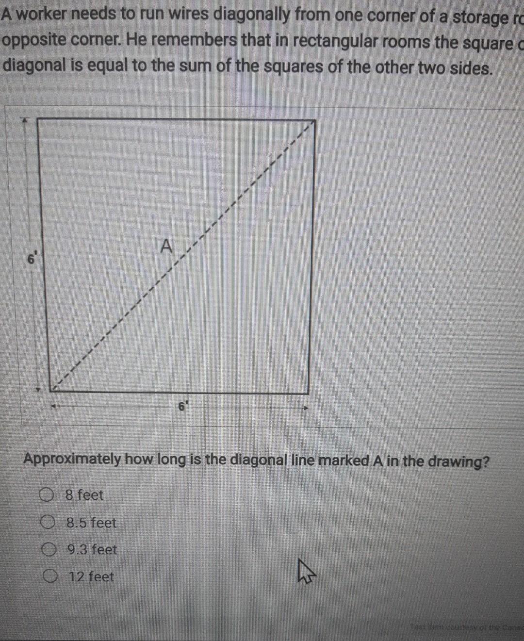 Solved A worker needs to run wires diagonally from one