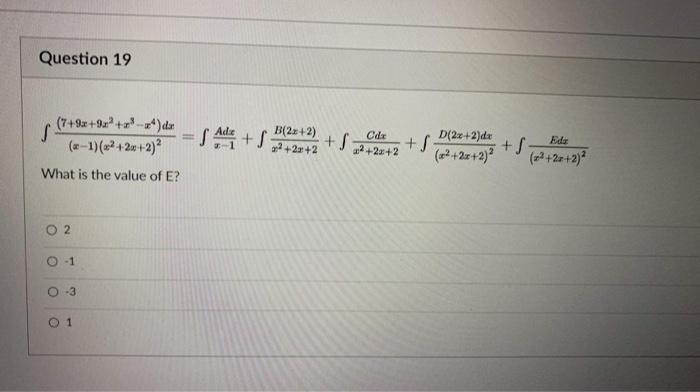 Solved Solve For The Value Of A, B, C D And E | Chegg.com