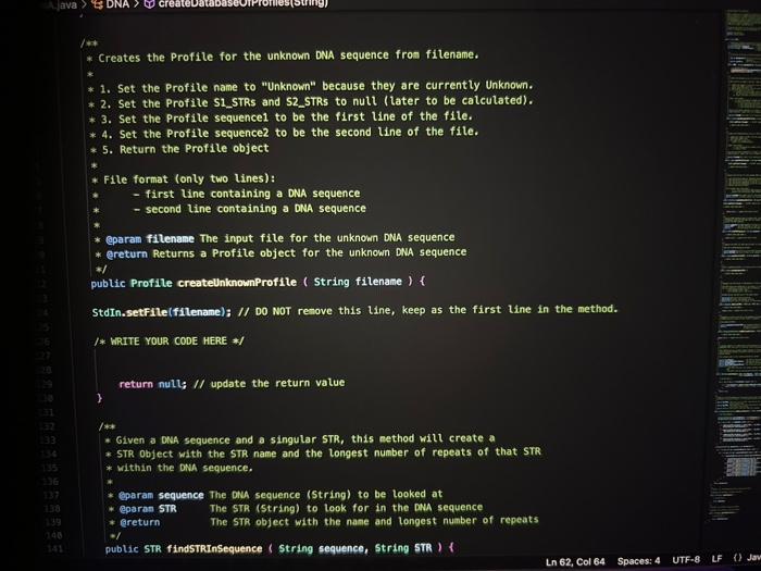 Solved can someone please help me write the code where it | Chegg.com