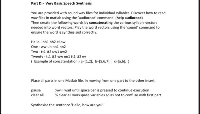 matlab code :part b clear('all'); % clear all | Chegg.com