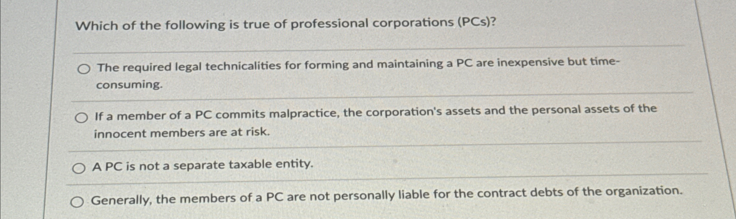 Solved Which of the following is true of professional | Chegg.com