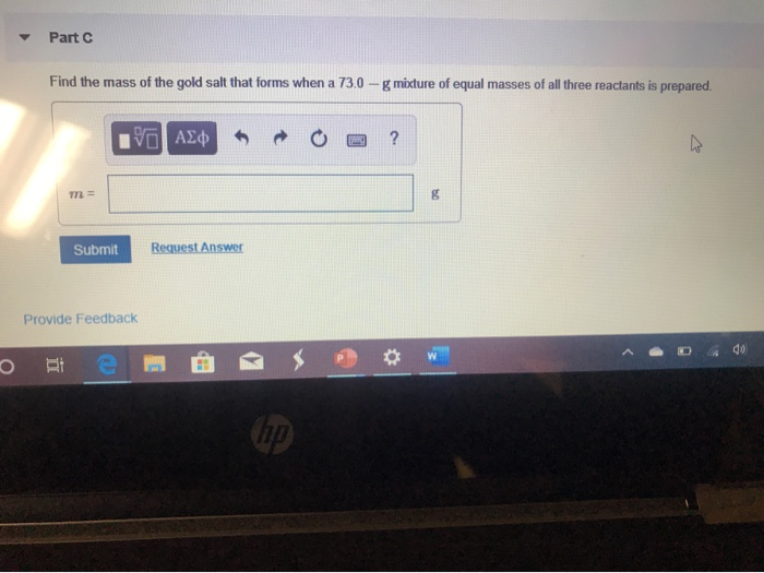 Solved treatment of gold metal with BrF3 and KF produces Br2