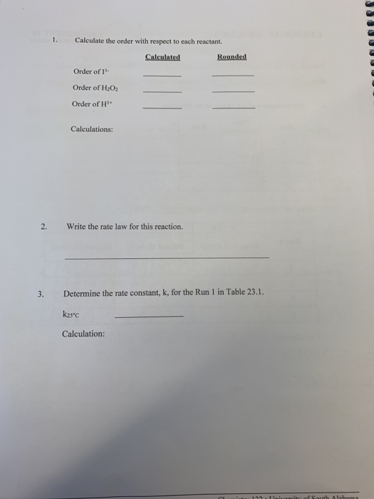Solved Can someone please show me how to calculate these 3 | Chegg.com