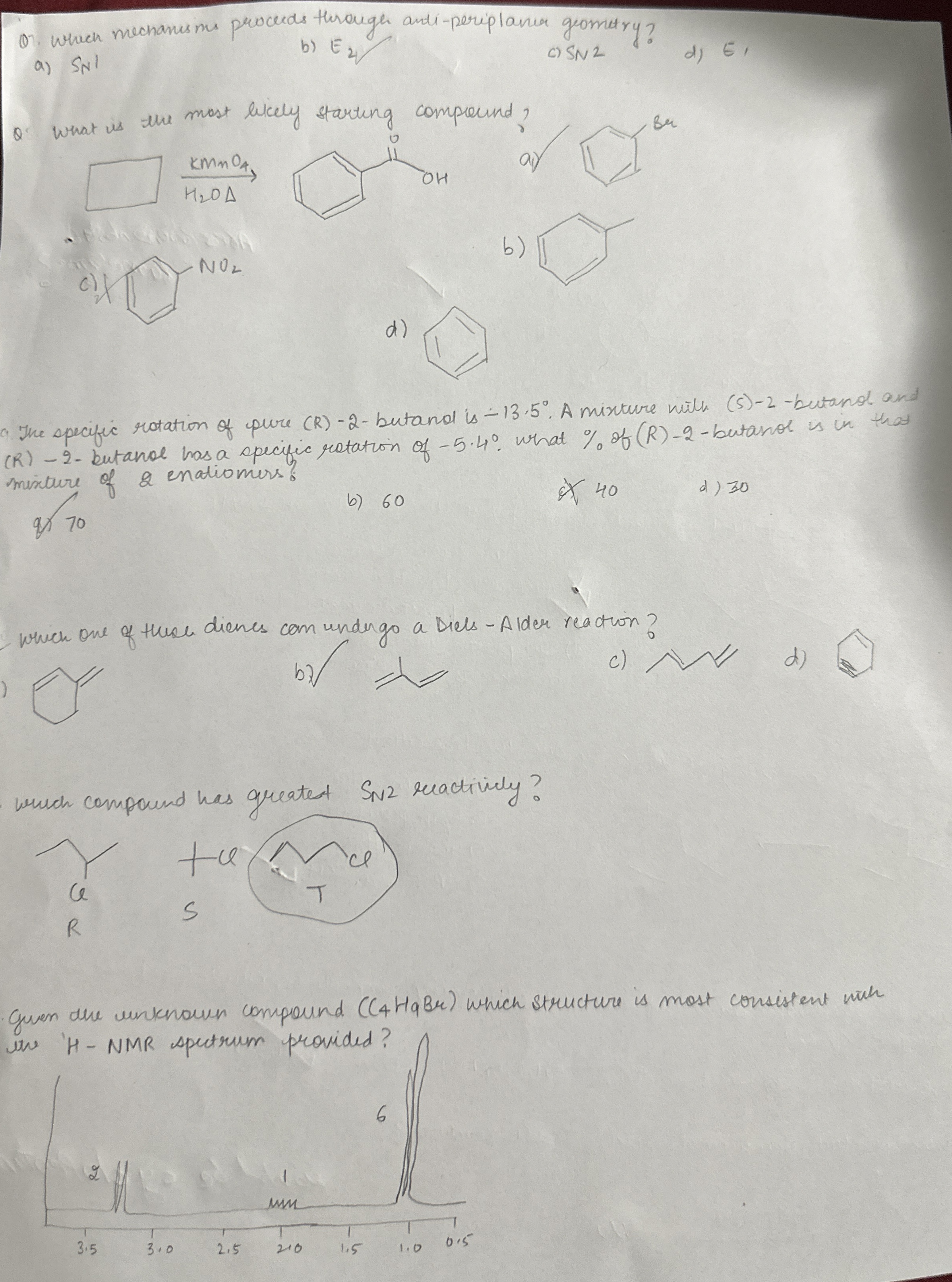 Solved Please answer my last question and check if other | Chegg.com