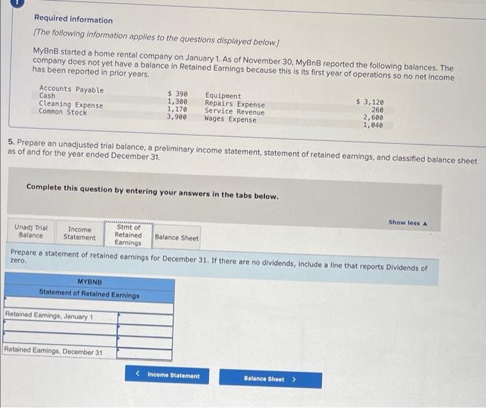 Solved 0 2 Part 1 of 4 Required information The following | Chegg.com