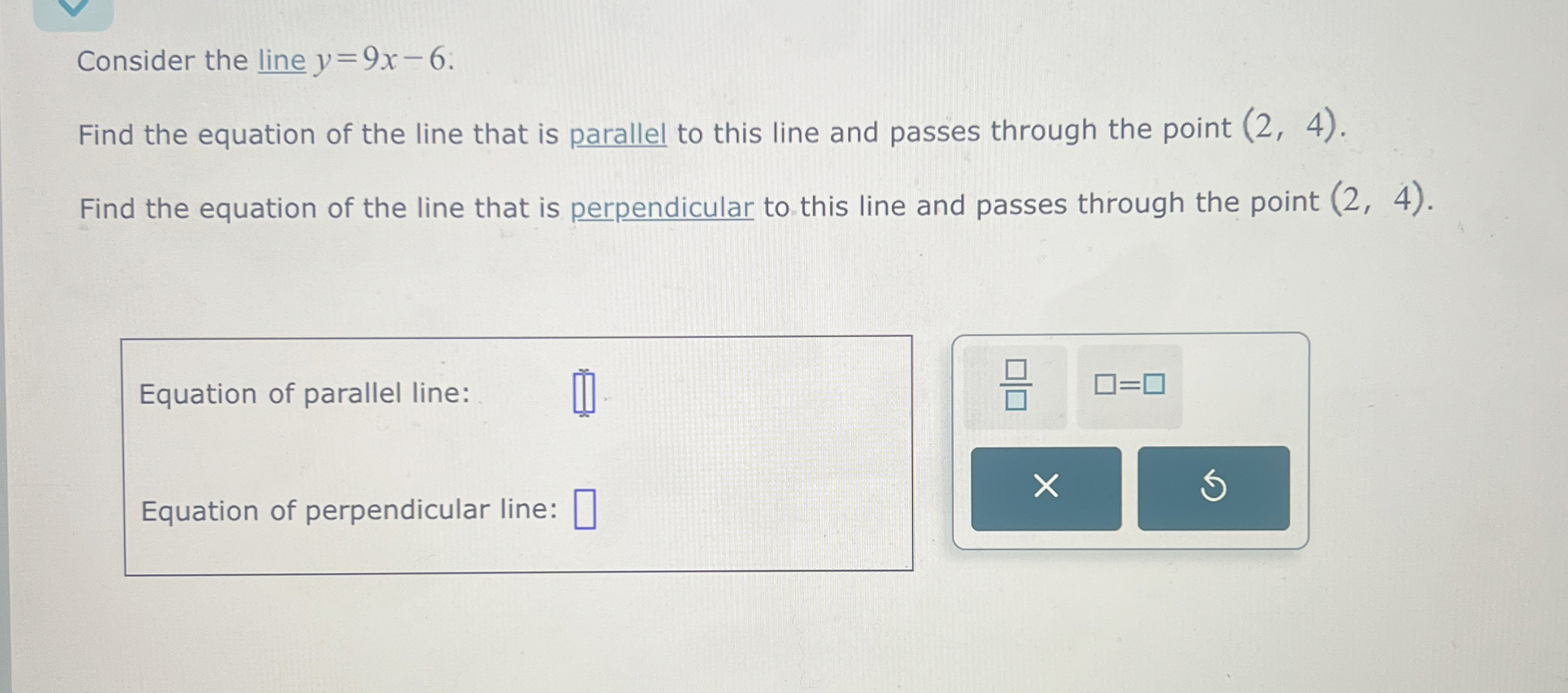 Solved By An Expert Consider The Line Y X Find The Equation Of The