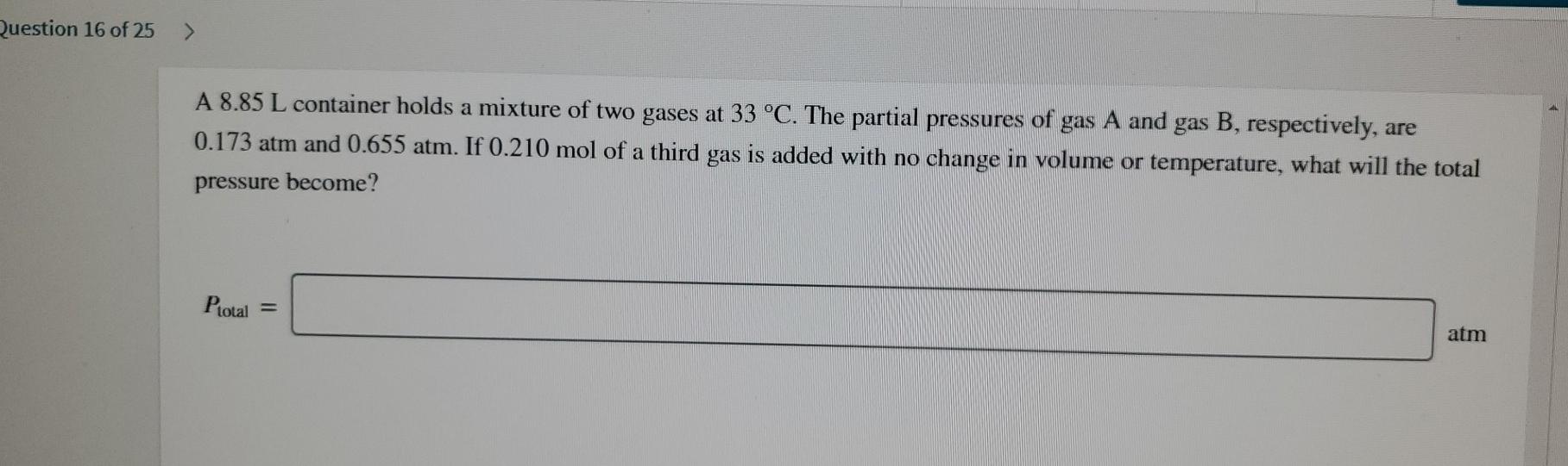 Solved Question 13 Of 25 Consider This Molecular Level