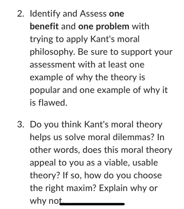 Based On Chapter 3 Of The Ethics Textbook "How To Be | Chegg.com