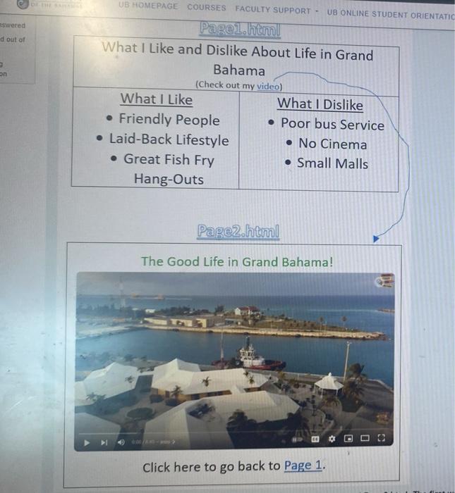 Solved UB HOMEPAGE COURSES FACULTY SUPPORT UB ONLINE Chegg com