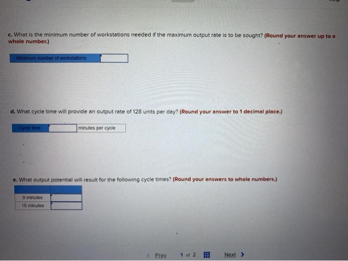 Solved Problem 6-1 (Algo) An assembly line with 15 tasks is | Chegg.com